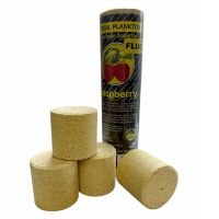 Злаковий технопланктон River Fish Fluoro - Малина - 450 г - Ø50 мм - 4 шт/уп